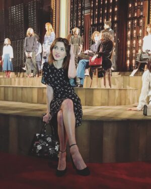 Natalia Dyer Instagram - thanks @katespadeny for the nashville vibes #katespade25 #ad