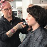 Natalia Dyer Instagram - #tb first shave w @amylforsythe and @finnwolfhardofficial wow what a year for you and many to come. Happy Birthday my dude!!!👨🏻♑️