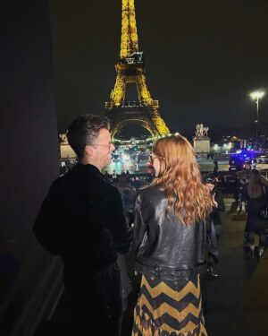 Natalia Dyer Instagram - thank you @ysl 💫