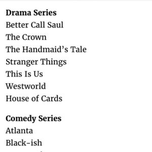 Natalia Dyer Instagram - I am elated 🙏❤️🙈❤️❤️💃❤️ congrats!!! st fam and to all the nominees #emmys