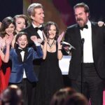 Natalia Dyer Instagram - Ummm wow thank you #sagawards and @dkharbour for saying exactly what was on all our hearts