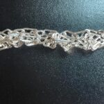Natalia Fedner Instagram - If Sex in the City (OG version obvi) was a bracelet: May I introduce you to the Maxi Spilled Paperclip bracelet. Drool worthy amounts of sterling silver and sparkle - make an entrance ladies and gents! Made in Cali from Italian sterling silver components. Usually $275 but 50% off with free shipping for the next 24 hours makes it a delicious $137.50 you know your significant other can afford (hey self love counts too). Did I mention we will ship right away? But the 24 hours things is strict- so if you love it, don’t stall - as you’ll see the items from the past two days of drops are now normal priced. #sterlingsilver #paperclipbracelet #holidaydrop #sale #silverjewelry #50off #finejewelrysale