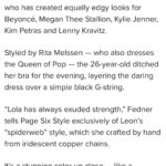 Natalia Fedner Instagram – Lola Lola Lola 🌙 Daring and sexy as always. Thank you for choosing our iridescent spiderweb chain metal dress for the @victoriassecret fashion show event last night. @lourdesleon – You’re an absolute dream ☁️. Swipe through to see pics of Lola, closeups of the dress, videos, and an article clipping by @elanafishman for Page Six
Thank you @saint_____rita for the epic styling and @violettamalakh.pr for coordinating it all.
Thank you Getty Images for the photos.
#lolaleon #lourdesleon #victoriassecretfashionshow New York, New York