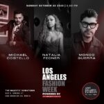 Natalia Fedner Instagram – Are you ready, Los Angeles?! Project Runway stars @MichaelCostello, @Mondoguerra, & @NataliaFedner are reuniting for a one night only, spectacular LAFW show at The Majestic Downtown on 10/22! Dive into a night of unforgettable fashion, all thanks to @ArtHeartsFashion. You won’t want to miss this! ✨👗 RSVP now! Link in bio. #LAFW #ProjectRunwayReunion #michaelcostello #mondoguerra #nataliafedner