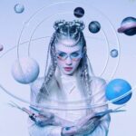 Natalia Fedner Instagram - The magical enigma @grimes wears our hand bracelet in silver. Styled by @turnerturner Posted @withregram • @grimes I would write to the beautiful ambivalent stars And convince them to love you, Because my own human beauty, (And we humans are certainly that) Isn't enough to love you with Space