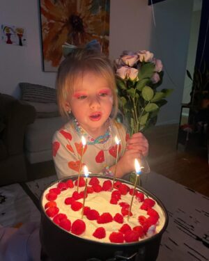 Natalia Germani Instagram - #4 
Zuna.
Náš zázrak.
Buď navždy šťastná. 
Nevieme popísať lásku k Tebe.
Si všetko!
Happy Birthday!

M+T+V+V + celá naša úžasná rodina❤️