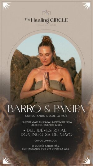 Natalia Lobo Instagram - Este  Circulo de sanacion , @thehealingcircle.experience comenzo a girar !!!
 nos sostienen muchos años de busqueda , de estudio , de viajes , de vivencias , de lecturas , de vida , de compartir con gente querida , con compañeros de ruta, de ganas, de certezas , de pruebas , de alegrias , de situaciones limite  y  de una sensacion clara de que llego el momento de abrir el circulo para que cada vez seamos mas... 

Agradezco a mi linaje familiar , a las mujeres medicina de mi familia que me trajeron hasta aca y me guiaron en cada paso 
A mi amiga del alma y compañera de mil aventuras Nanda  de @tierradeoromerlo por ir juntas de la mano en todo momento 
A Gusty por todo , no hay palabras para tanta amistad y tanto amor 
A @agenciabomba y a @pupyortiz  por ser parte clave  de todo esto  con tan buena onda , compromiso y creatividad 
A @preferentia_travel  por acompañarnos en este y mil viajes mas que vendran 
A mi amada @regina_cosmetics por dejarme siempre  hermosa e iluminada , nadie como vos Regina 
A #vivoparavos por invitarme y darme la oportunidad de despedirme  de  a un ciclo tan importante  de mi vida y  abrir otro publicamente 

El proximo viaje para conectarnos con la tierra , que es el primer paso que tenemos que dar en este momento ,  es el 25 de mayo ...fecha patria 
Nos vamos  a un lugar hermoso en el corazon de la pampa humeda , si queres enterarte de todo , entra en la pagina web  www.thehealingcircle.com.ar o seguinos en @thehealingcircle.experience 

Vibramos y creamos en red !!!