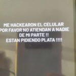 Natalia Lobo Instagram - Me hackeraron el celular !!!! Estan pidiendo plata haciendose pasar por mi !!! Por favor no hagan caso !!!!