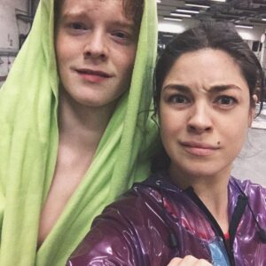 Natalie Madueño Instagram - 💚💜