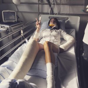 Natalie Madueño Instagram - Thanks for the ride! Thanks to everyone watching and to the best cast and crew💙🌧 @netflixnordic @therainnetflix @misofilm@