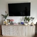 Natalie Negrotti Instagram - I finally got my 1st tv at 33 y/o! 🥹 My best friend of 15 years came over to install it for me and I AM SO FKING HAPPY! What r some of your firsts this year? I always tell him all the crazy things in my brain so today I taught him about dating apps because he had no idea about them. I also mooch off his Netflix account and made his algorithm gay 🤣 I’m in my villain era P.S. Brian isn’t gay he’s straight I just watch gay and lezzie shows and turned his algorithm gay 🙃 P.S. again… I also got my first dog at 33 isn’t he soooooo cuteeee