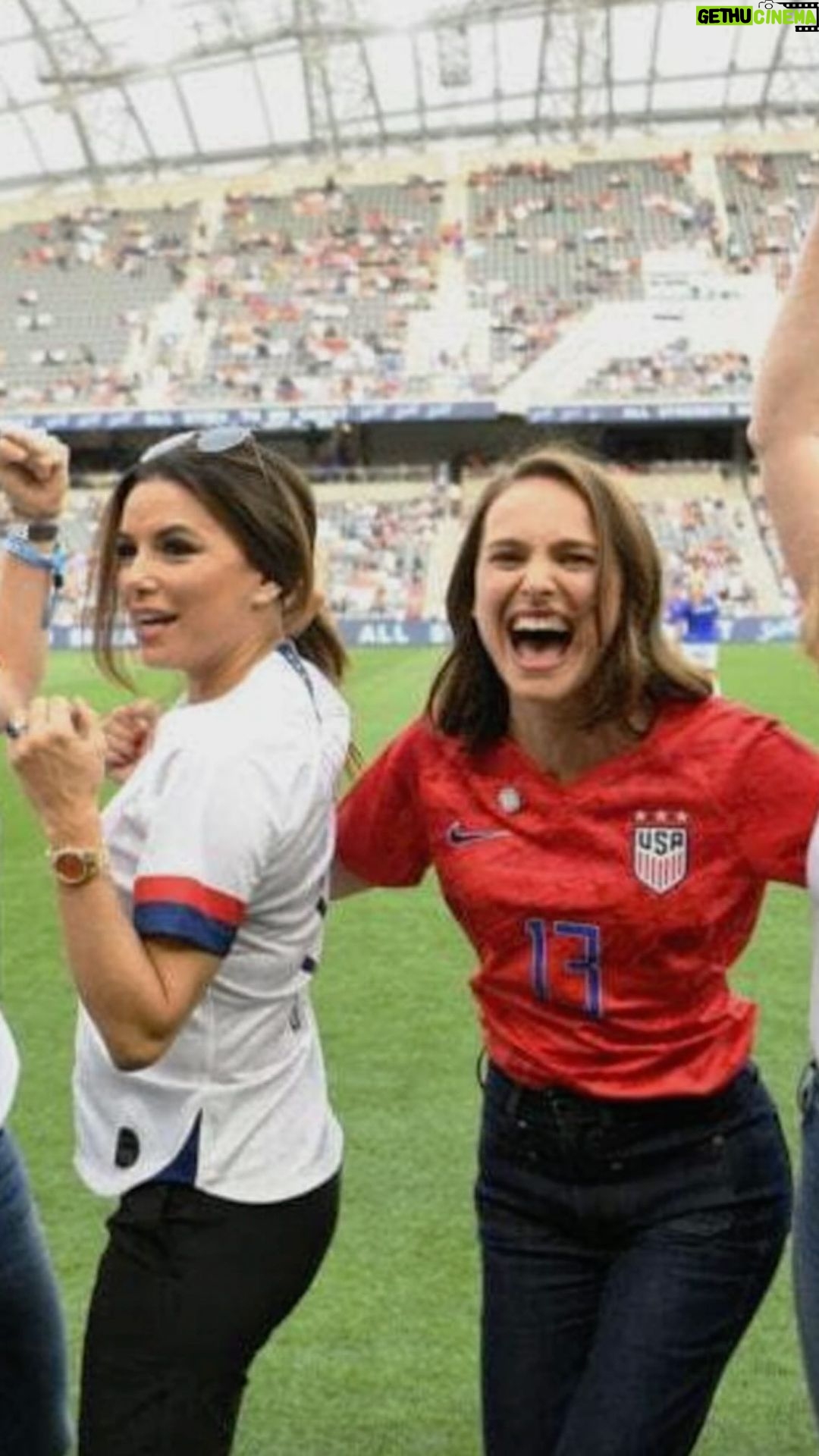 Natalie Portman Instagram - One of the greatest adventures of my life… so proud of our team @weareangelcity and the barriers we are continuing to break. Angel City premieres this May on @hbomax 🙌 #AngelCityHBO