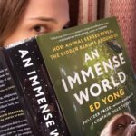 Natalie Portman Instagram - A Hannuka present from my cousin Daniella and our January book pick! By taking a closer look at how animals perceive the world within their own sensory bubbles, Yong allows us to see beyond the confines of our senses. #JanuaryBookPick @natsbookclub
