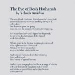 Natalie Portman Instagram - Some Yehuda Amichai for Rosh Hashanah. Happy New Year 5783! Shana Tova ❤️