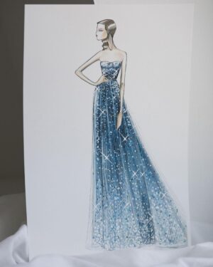 Natalie Portman Instagram - Thank you @mariagraziachiuri and the entire Atelier for bringing this embroidered tulle gown to life, an ode to one of Monsieur Dior's favorite hues. Swipe for an inside look… #DiorCannes #Cannes2023 @diorbeauty @dior @festivaldecannes #ad 

Dress @dior  Hair @mararoszak 
Makeup @miwookim @diorbeauty 
Styling #RyanHastings
Jewelry @chopard
