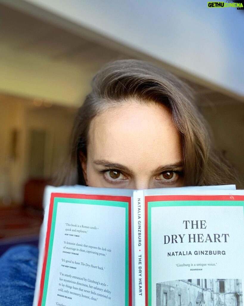 Natalie Portman Instagram - First published in Italian in 1947 (and later republished in 2019) — Ginzburg’s Dry Heart explores what drives the narrator to kill her husband, which we discover on page one. I hope you’ll join in me reading!  #MarchBookPick @natsbookclub
