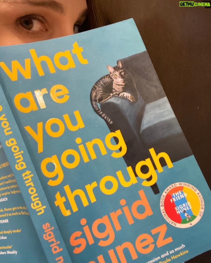 Natalie Portman Instagram - Excited to share my April book pick with you all: What Are You Going Through, by Sigrid Nunez. This book is such an incredible example of how fiction can bring utter truth to experience. I’m already in awe of Nunez’s deeply felt, insightful confrontation with living and dying. Curious to hear your reactions. #aprilbookpick #nataliesbookclub