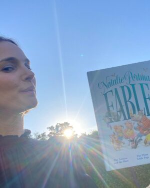 Natalie Portman Instagram - My book, Natalie Portman’s Fables, is out today! I’m so grateful to Jean Feiwel for giving me the opportunity to bring this book into the world and to @jannamattia for exceeding my wildest dreams of what the illustrations could be. These fables hold many of the values I hope to instill in my kids: empathy, attentiveness, thoughtfulness and true friendship. I can’t wait to hear how your kids respond, too! Visit the link in my bio to buy a copy of the book and for a full list of virtual events.