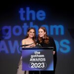 Natalie Portman Instagram - Such a magical night celebrating @melton’s performance and @mountaina’s first feature @maydecemberfilm — wearing a @dior haute couture creation by @mariagraziachiuri ✨ #gothamawards @thegotham Makeup @lisastoreymakeup Hair @mararoszak Styling #ryanhastings