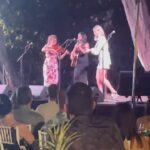 Natalie Stovall Instagram - What an incredible trip for a great cause! Children’s Miracle Network partnered with Ace Hardware asked Jen to play in their celebrity golf tournament (thank you Jen for being an amazing golfer!🏌🏼‍♀️) and us to perform for the event. 🥰 It’s always amazing to me to get to do what I love and then to have it be for a great cause, but this was extra special. So proud to help raise money for @vumcchildren 🤍🤍 Was so cool to meet and hang with @bbbaumgartner aka KEVIN!!! And SO fun hanging with all the guys there (and of course singing with @greg_maddux31 💃🏼) Shoutout to our Chicago boys on mine and Stevie’s golf team!! Thanks for all the coaching and letting me sink all the easy putts 😂 Glad I could really help with that 2nd place win 😜 Be sure and watch @jenniferwayne on the #AceShootout to help #ChangeKidsHealth. You can watch April 22 at 8 pm ET on the @GolfChannel to see who wins and how much money we raised for @CMNHospitals @acehardware