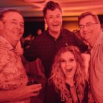 Natalie Stovall Instagram - What an incredible trip for a great cause! Children’s Miracle Network partnered with Ace Hardware asked Jen to play in their celebrity golf tournament (thank you Jen for being an amazing golfer!🏌🏼‍♀️) and us to perform for the event. 🥰 It’s always amazing to me to get to do what I love and then to have it be for a great cause, but this was extra special. So proud to help raise money for @vumcchildren 🤍🤍 Was so cool to meet and hang with @bbbaumgartner aka KEVIN!!! And SO fun hanging with all the guys there (and of course singing with @greg_maddux31 💃🏼) Shoutout to our Chicago boys on mine and Stevie’s golf team!! Thanks for all the coaching and letting me sink all the easy putts 😂 Glad I could really help with that 2nd place win 😜 Be sure and watch @jenniferwayne on the #AceShootout to help #ChangeKidsHealth. You can watch April 22 at 8 pm ET on the @GolfChannel to see who wins and how much money we raised for @CMNHospitals @acehardware