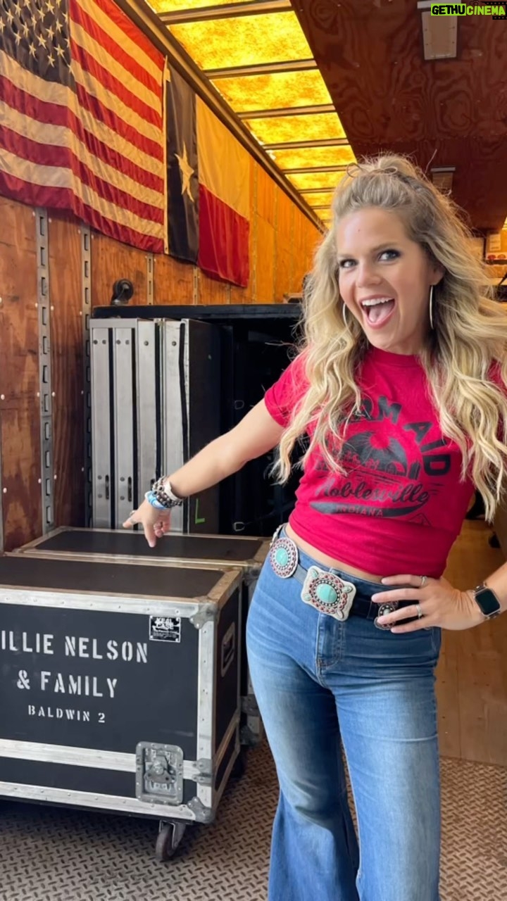 Natalie Stovall Instagram - Farm Aid 2023! That’s a wrap! 🌾🎬 #farmaid #farmaid2023