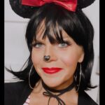 Natalie Stovall Instagram - Halloween 2023 🎃👻 Minnie and her fav Never-Nude. #ArrestedDevelopment #ImAfraidIJustBlueMyself Thanks for the photos and fun @mollypeachphoto @cambrousseau 🍫 And thanks for the ears @avond76 👻