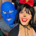 Natalie Stovall Instagram - Halloween 2023 🎃👻 Minnie and her fav Never-Nude. #ArrestedDevelopment #ImAfraidIJustBlueMyself Thanks for the photos and fun @mollypeachphoto @cambrousseau 🍫 And thanks for the ears @avond76 👻