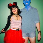 Natalie Stovall Instagram - Halloween 2023 🎃👻 Minnie and her fav Never-Nude. #ArrestedDevelopment #ImAfraidIJustBlueMyself Thanks for the photos and fun @mollypeachphoto @cambrousseau 🍫 And thanks for the ears @avond76 👻