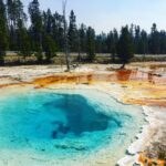 Natalya Rudakova Instagram - This colors 🌈💙 Yellowstone National Park