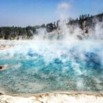 Natalya Rudakova Instagram – Yellowstone Park, what a beautiful place 💙