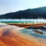 Natalya Rudakova Instagram - Yellowstone National Park pure magic , hard to believe that it's real. Bright colors are everywhere and volcanic energy is in the air 💜