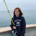 Natalya Rudakova Instagram - Fun memories with awesome people @hechtic_photos @seemolloy and Daniel Robertson. Got some under aged babes on my hook and set them free. Also got some small legal fish, gutted and cooked at home, it was a mistake. 🤦‍♀️💦🐳🤮 Santa Monica, California