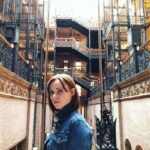 Natalya Rudakova Instagram - Finally got to see the Bradbury building from first Blade Runner movie 🎥 😍 Bradbury Building