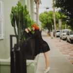 Natalya Rudakova Instagram - One with nature 💜 Photo by talented @now.is.piupiu 🖤🌵