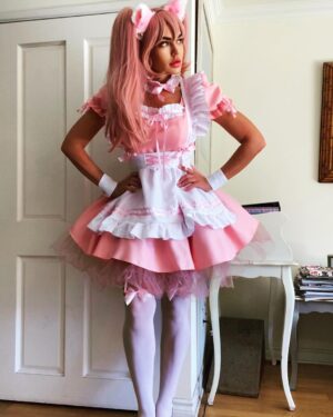 Natasha Alam Instagram - #junkoenoshima dressed as #maid #halloweencostume #halloween #cosplay