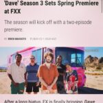 Natasha Alam Instagram - April 5th 2023 season 3 premiere on FX. Don’t miss my episode of guest starring on “Dave” Hollywood, California