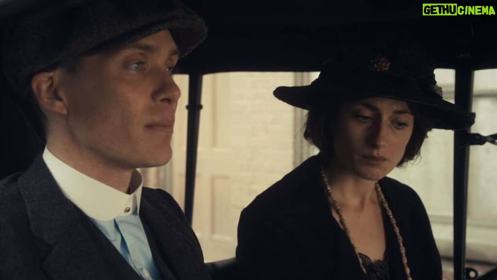 Natasha O'Keeffe Instagram - Lizzie and Tommy ❤ #peakyblinders #art #actor #actress #natashaokeeffe #followers #tommyshelby #cillianmurphy