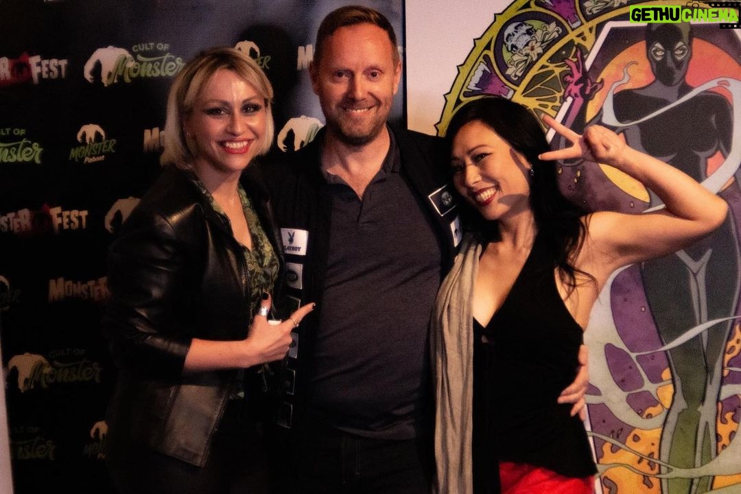 Nathan Hill Instagram - Lady Terror Premiere #2 @monsterfestau @cinemanova @tommyhellfire @sam_ready_ #nhp #nathanhill #natejhill #ladyterror #monsterfestau #thriller #movie #feature #10 #act #direct #produce #premier #festival #beautyandthegeek #pcw #mafs