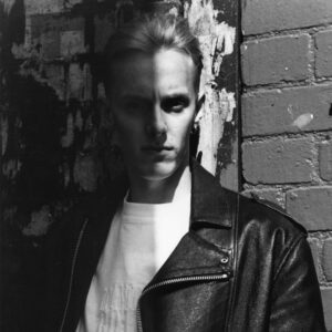 Nathan Hill Instagram - My first ever modelling shoot 20 years ago! 
Shots were used as props on the wall my apartment in Radio Samurai. Some people used to call me BROS! 😂 
#grassroots #modelling #shoot #archives #throwback #share #blackandwhite #bros #countryroad #prop #blonde #tbird #cemetary #nhp #nathanhill #natejhill #radiosamurai #shoot #stills #photography #strikeapose #johnreese