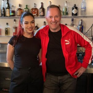 Nathan Hill Instagram - On set with the stunning @rianaevett 
11th feature film TBA
#natejhill #nathanhill #nhp #11th #feature #film #alien #ufo #thriller #club #pub #nightclub #bar #barfly #lastdrinks #shots #champagne #taste #music #dance #scene