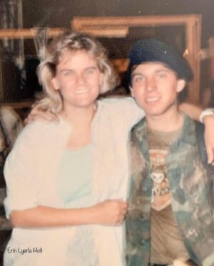 Nathan Hill Instagram - Fascinating discussion with Erin Holt the stand-in for Corey Haim on The Lost Boys! Photos here even taken by Haim himself. Her career includes working on cult classics like Cobra, Roomies (another Haim production) and her own student film even features a young Bruce Campbell! Both us of having been stand-ins on Warner Bros pictures. TBC… 
#thelostboys #coreyhaim #erinholt #erinlyerlaholt #frogbros #warner #film #horror #comedy #vampires #cobra #roomies #brucecampbell #standin #double #production #student #director #connections #tobecontinued #watchthisspace #usa #california #hollywood #80s