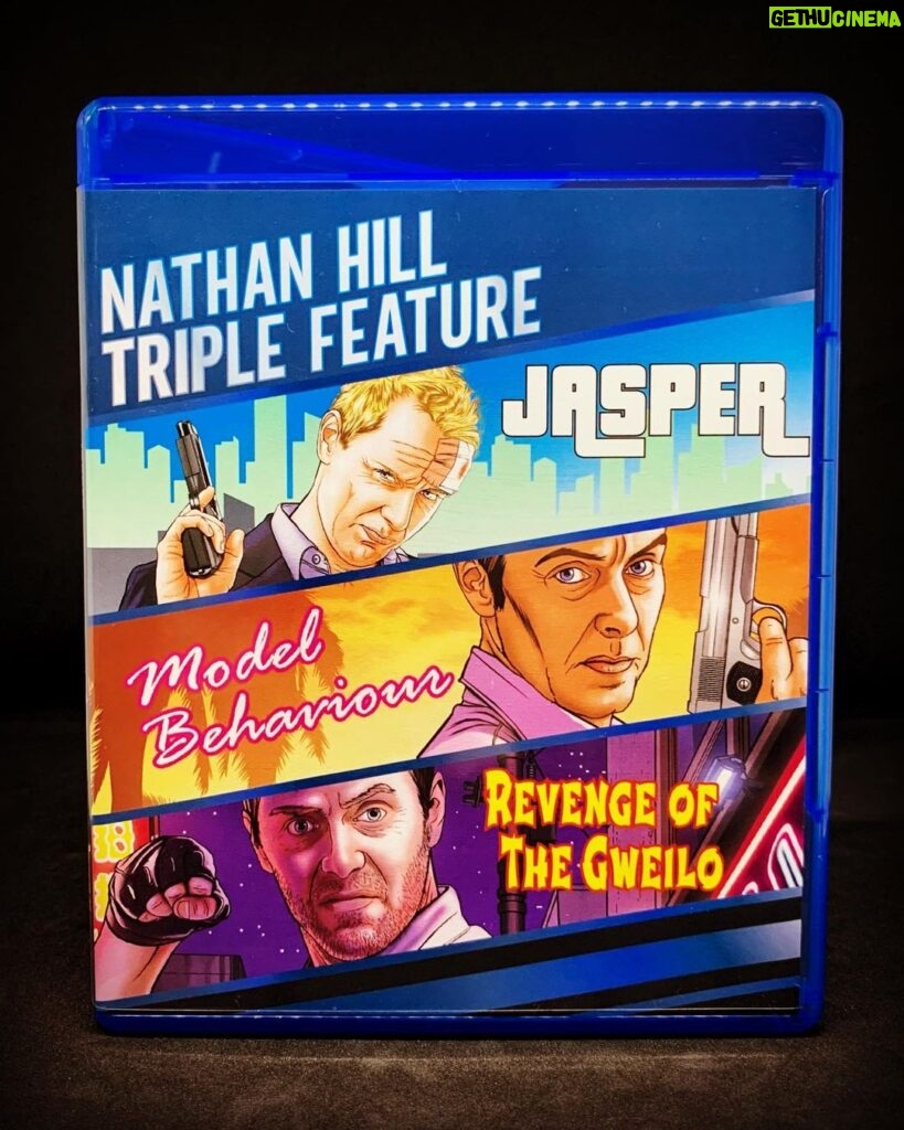 Nathan Hill Instagram - All I want for Valentines is my trilogy Blu-Ray! 💿 NHP triple feature available at all good online stores from today! @cd_universe_music @moviezyng @oldiesdotcom @barnesandnoble @walmart #triplethreat #bluray #nhp #nathanhill #natejhill #jasper #modelbehaviour #revengeofthegweilo #boxset #multidisc #features #action #comedy #thriller #nathanhillmovie #happy #valentines #gta #disc #mod #shop #purchase