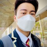 Nathaniel Ho Instagram - Back to School. 🤓 #갸루피스 #gyarupeace #nathotravels Seoul, Korea