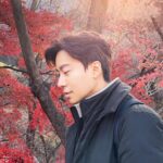 Nathaniel Ho Instagram - Where did Autumn go?! 🍁 I was only in Singapore for a few days and when I got back to Seoul everything was different 🙀❄️ 🥶 -> This is now officially my new favorite emoji. 📸: @zaidu_74 #NatHoKorea Seoul, Korea
