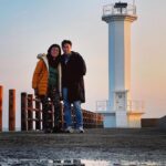 Nathaniel Ho Instagram - 엄마와 저는 제주에 있어요 ❤️ 제주도 세화해변