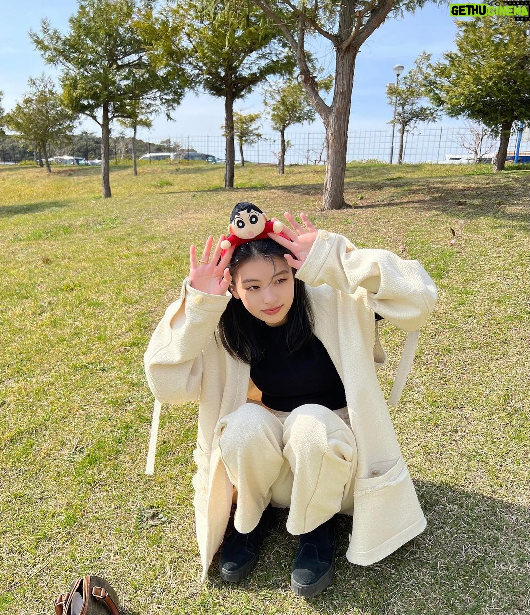 Natsuki Deguchi Instagram - しんちゃんに会ってきたよ☺︎
