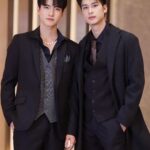 Nattapat Nimjirawat Instagram - แคปชั่นอะไรดี ช่วยคิดหน่อย 👬 @nattapatmac @aaugust007 #addictedherointheseries #herointheseriesรักเสพติด 🥼 @verasalonstudio 💄💇🏼‍♂️ @peakmakeup8