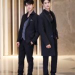 Nattapat Nimjirawat Instagram - แคปชั่นอะไรดี ช่วยคิดหน่อย 👬 @nattapatmac @aaugust007 #addictedherointheseries #herointheseriesรักเสพติด 🥼 @verasalonstudio 💄💇🏼‍♂️ @peakmakeup8