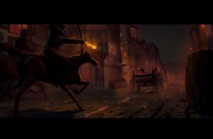 Naveen Selvanathan Instagram - Lighting keys for the chase sequence. I was happy with how much drama we could bring with color even in a comedic sequence .
.
.
.
#pussinboots #illust #catsofinstagram #actionshot #naveenselvan #dreamworksanimation